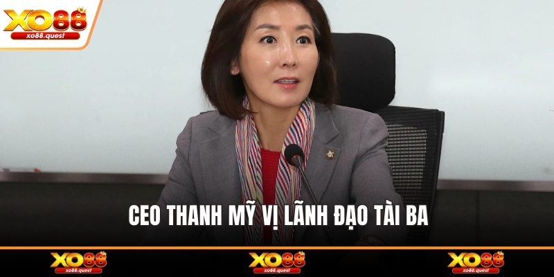 CEO Thanh Mỹ vị lãnh đạo tài ba