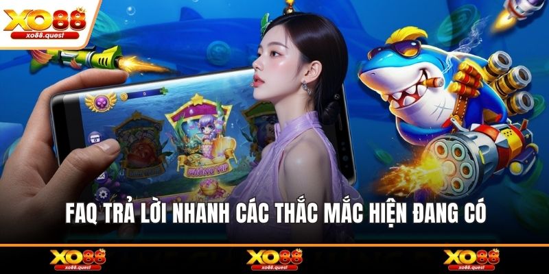 FAQ trả lời nhanh các thắc mắc hiện đang có