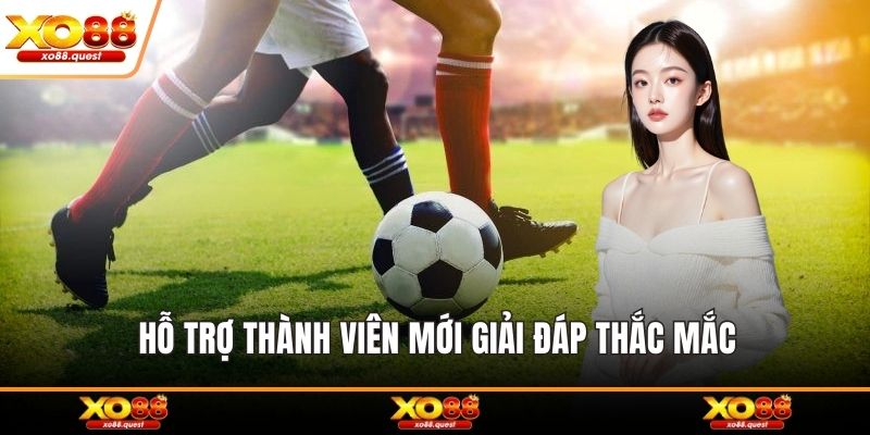 Hỗ trợ thành viên mới giải đáp thắc mắc